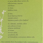 Kirsi Kunnas: Puut kantavat valoa - pikkukuva 2