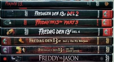 7 KPL FRIDAY THE 13TH / PERJANTAI 13 DVD