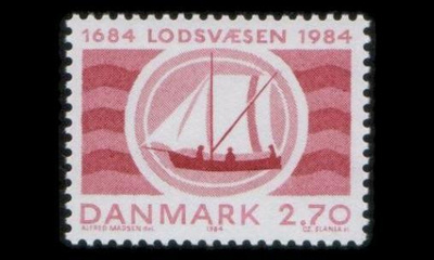 Tanska 803 ** Luotsipalvelu 300v (1984)