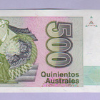 Argentiina 500 Australes v.1988 UNC P-328 - pikkukuva 2