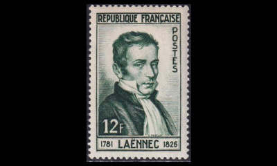 Ranska 954 ** Lääkäri René Laënnec (1952)