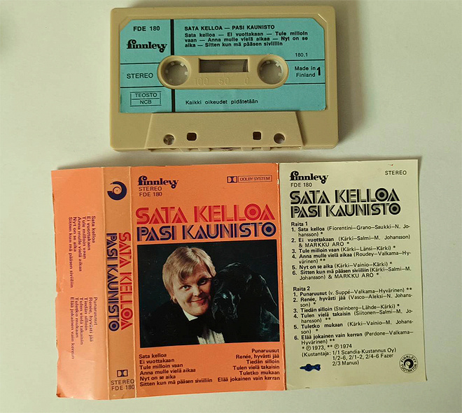 Pasi Kaunisto – Sata kelloa C-kasetti