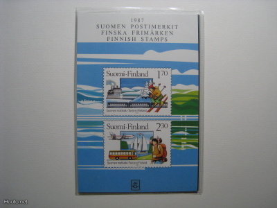 Vuosikokoelma 1987 Suomen postimerkit