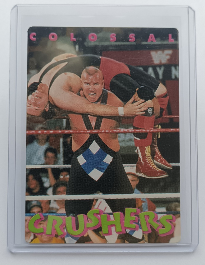 1994 Action Packed WWF Colossal Crushers #16 Tony Halme