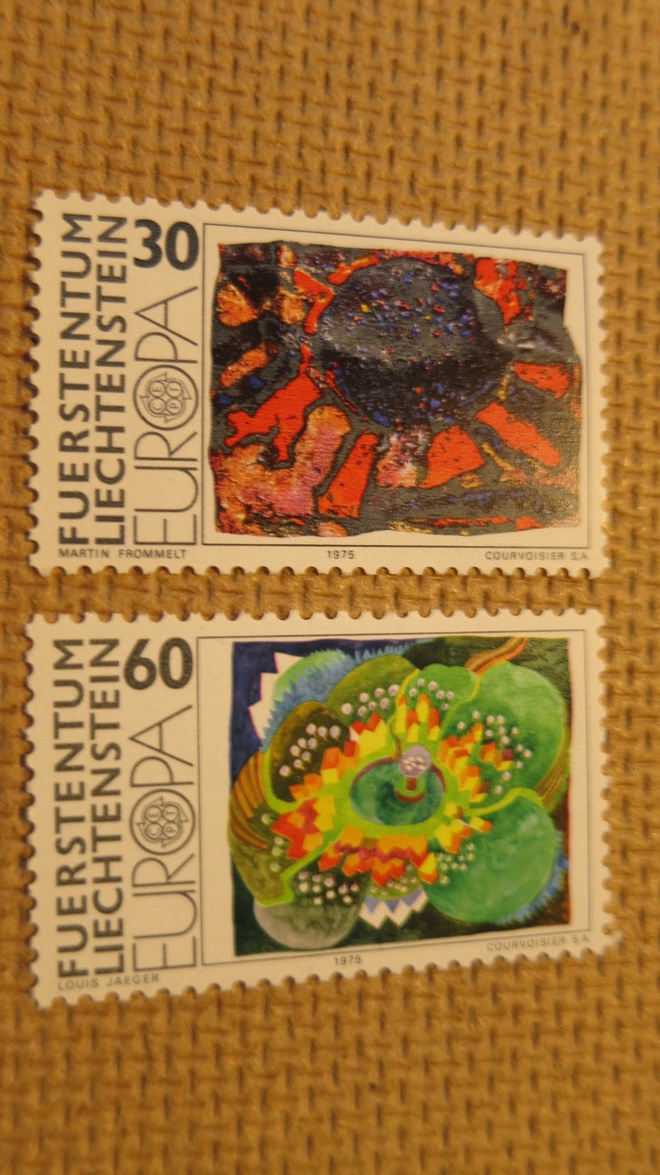 Liechtenstein 1975: Europa - maalaustaide