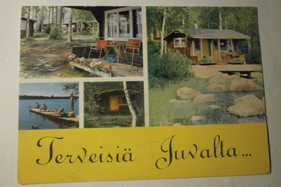 Juva,leirikeskukset Koskenmäki ja Kesakko (kartta tak.) 1983