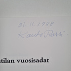 Kauko Rossi : Sukutilan vuosisadat (signeerattu) - pikkukuva 3