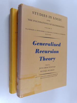 Jens Erik Fenstad : Generalized recursion theory I-II : p...