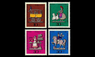 Berlin 348-51 ** Tinafiguureja (1969)