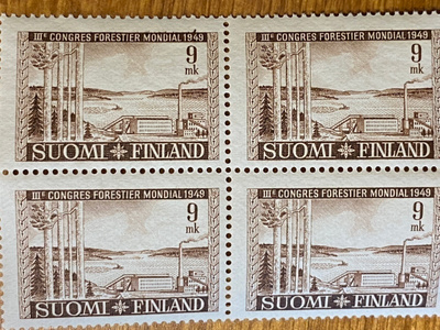 KOLMAS MAAILMAN METSÄKONGRESSI 9MK NELIÖ**