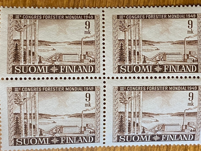 KOLMAS MAAILMAN METSÄKONGRESSI 9MK NELIÖ**