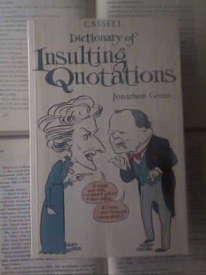 Cassell Dictionary Of Insulting Quotations (softcover)