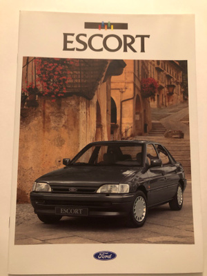 Myyntiesite - Ford Escort - 8/1991
