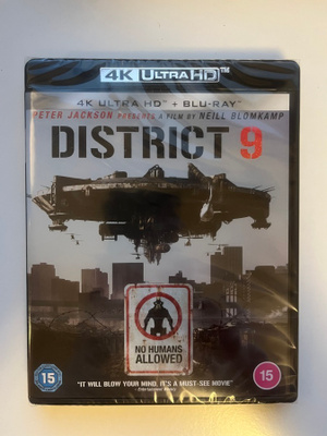 District 9 (2009) (4K UHD + Blu-ray) UUSI