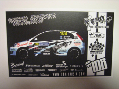 Ford rallikortti 53: Ford Fiesta - Toni Harsia