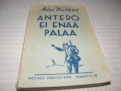 Mika Waltari Antero ei enää palaa