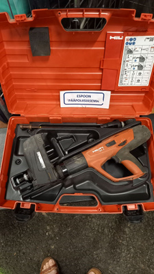 [T3190] Hilti DX 5 panosnaulain, laukku ja tarvikkeet