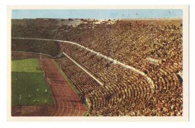 Vanha Postikortti Helsinki Stadion
