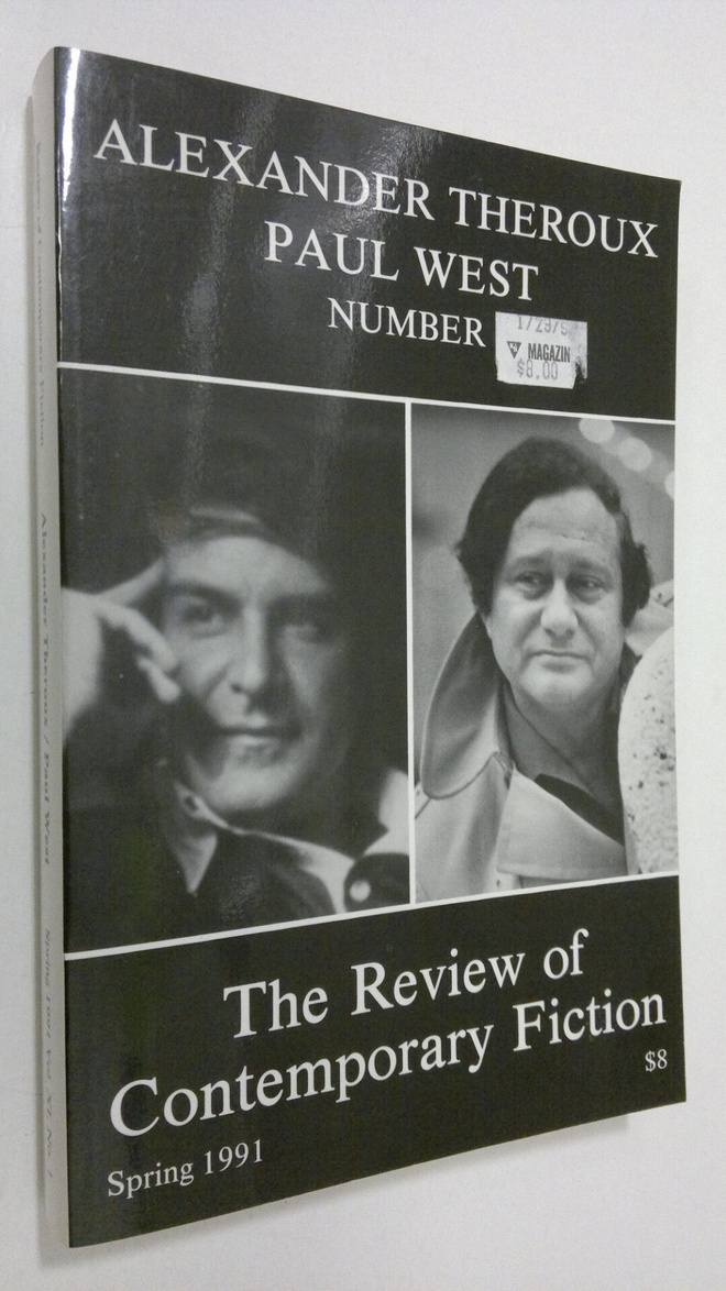 Alexander Theroux : The Review of Contemporary Fiction - ...