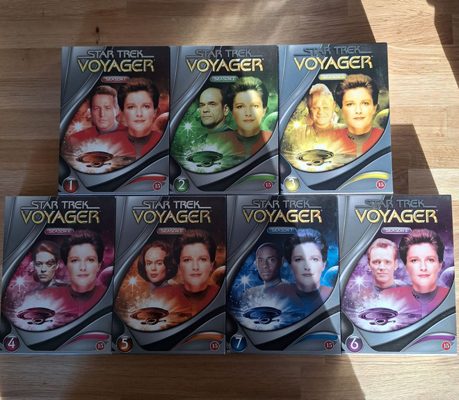 Star Trek Voyager kaudet 1-7