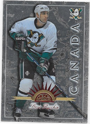 1997-98 Leaf International #101 Steve Rucchin Anaheim Ducks