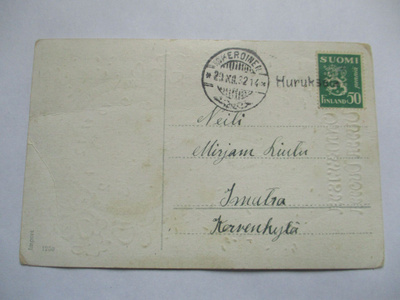1932 Huruksela rivil + Inkeroinen