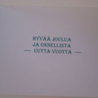 KULKEMATON REKIAJELUL KAUNIISSA TALVIMAISEMASSA TAITTOKORTTI - pikkukuva 2
