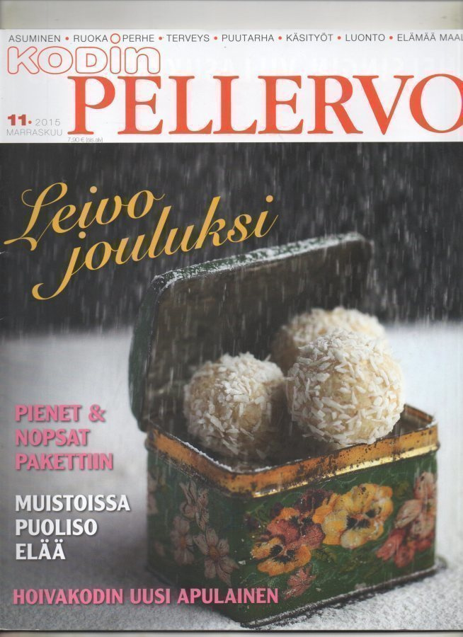Kodin Pellervo n:o 11 2015 Malmgåd. Robotit. Anniina Lehu.