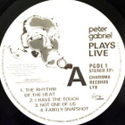 Peter Gabriel – Plays Live - pikkukuva 3