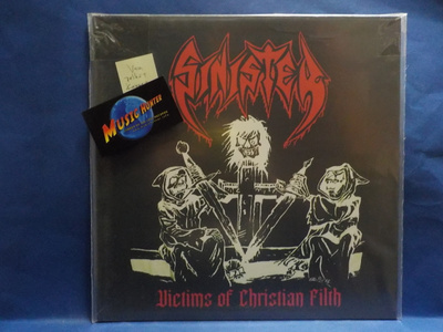 SINISTER - VICTIMS OF CHRISTIAN FILTH VAIN KANNET LP