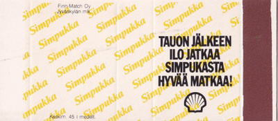 SHELL, Tauon jälkeen ilo jatkaa . Aski, aihio  .    b436