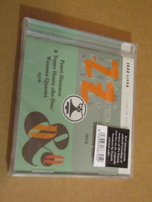 Jazz-Liisa 07&08 – wasama hietanen etc cd muoveissa