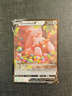 Greedent V 120/159 Crown Zenith Ultra Rare