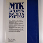 Ilkka Kananen : MTK ja Suomen maatalouspolitiikka Elintar... - pikkukuva 2