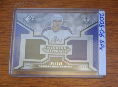 2005-06 SPx -Winning Materials