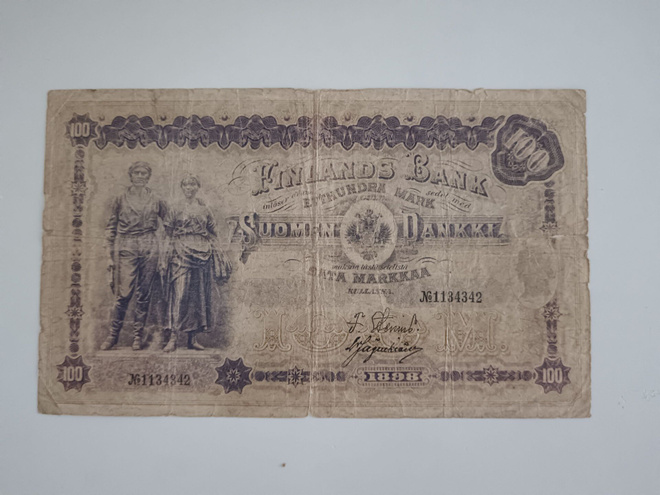 100 Markkaa 1898