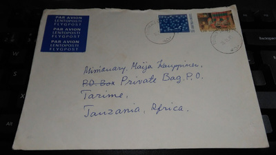 Tohmajärvi - Tanzania kuori 1983