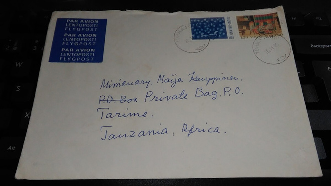 Tohmajärvi - Tanzania kuori 1983