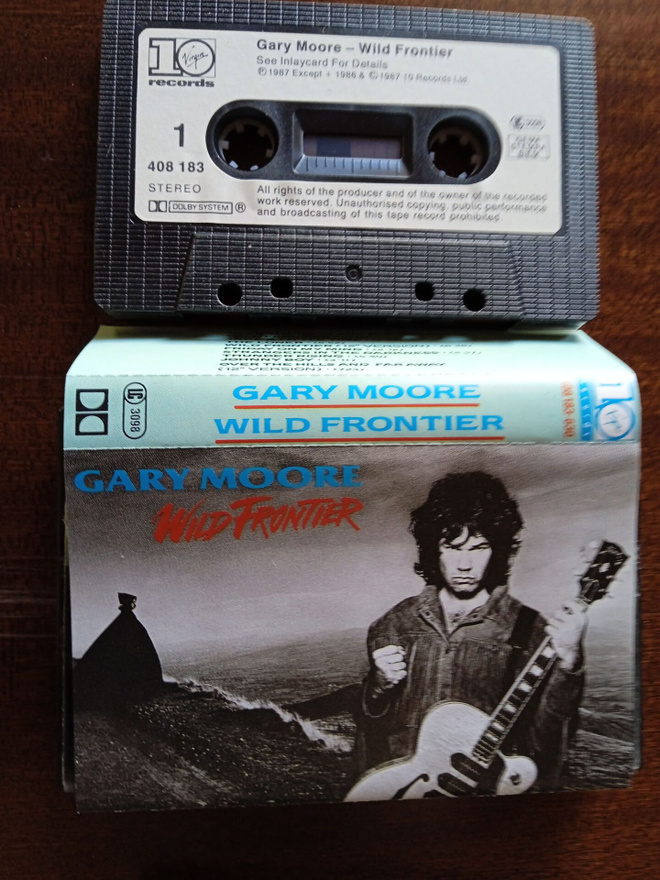 C- KASETTI: GARY MOORE : WILD FRONTIER