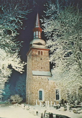 KIRKKOKORTTI - ÅLAND - JOMALAN KIRKKO - 2