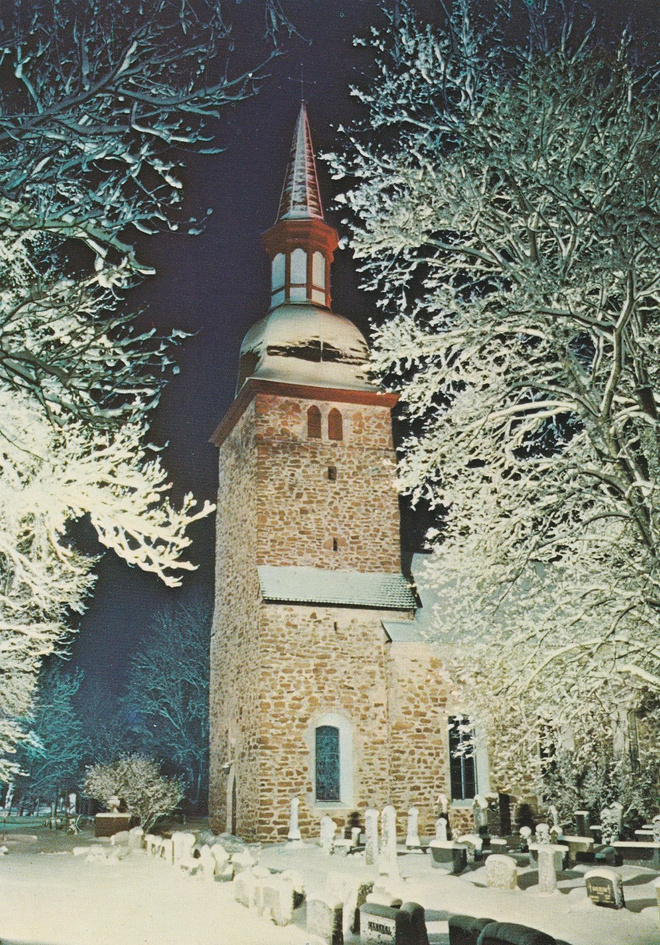 KIRKKOKORTTI - ÅLAND - JOMALAN KIRKKO - 2