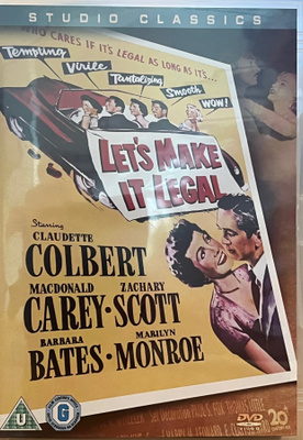 Let's Make It Legal (Marilyn Monroe) UK DVD