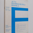 Acta Pharmaceutica Fennica 1/1978 - pikkukuva 1