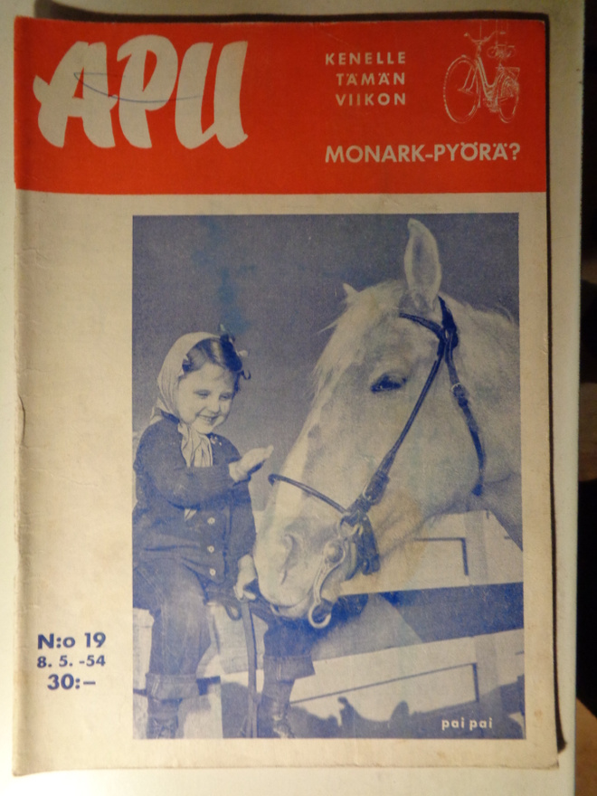 Apu lehti Nro 19/1954 (14.3)