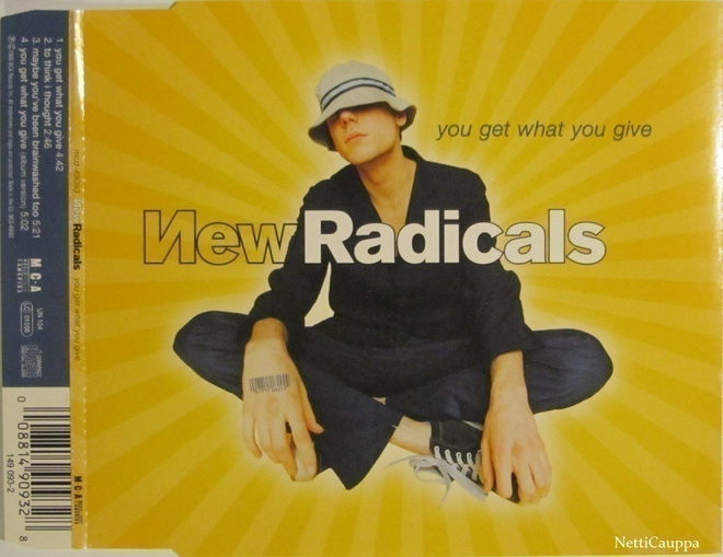 New Radicals • You Get What You Give CD Maxi-Single