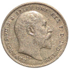 Iso-Britannia 3 Pence 1902 hopeaa - pikkukuva 2