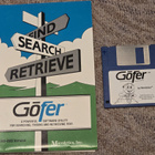 Gofer 1987 + 1989 + PCGlobe – manuaalit ja levykkeet - pikkukuva 2