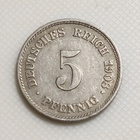 Saksa 5 Pfennig 1908E - pikkukuva 1