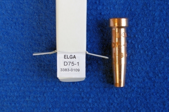 Polttoleikkaussuutin Elga D75 N:o 1   1-3mm