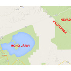 MONO-JÄRVEN (KALIFORNIA) KALKKIKIVI (TUFA TOWER) - EI PK - pikkukuva 4